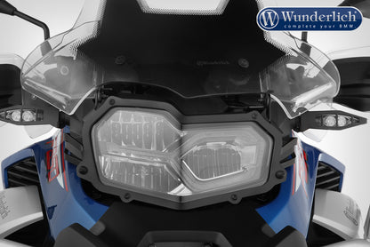 Wunderlich headlight protection grille, foldable, »CLEAR« for F850 GS - black