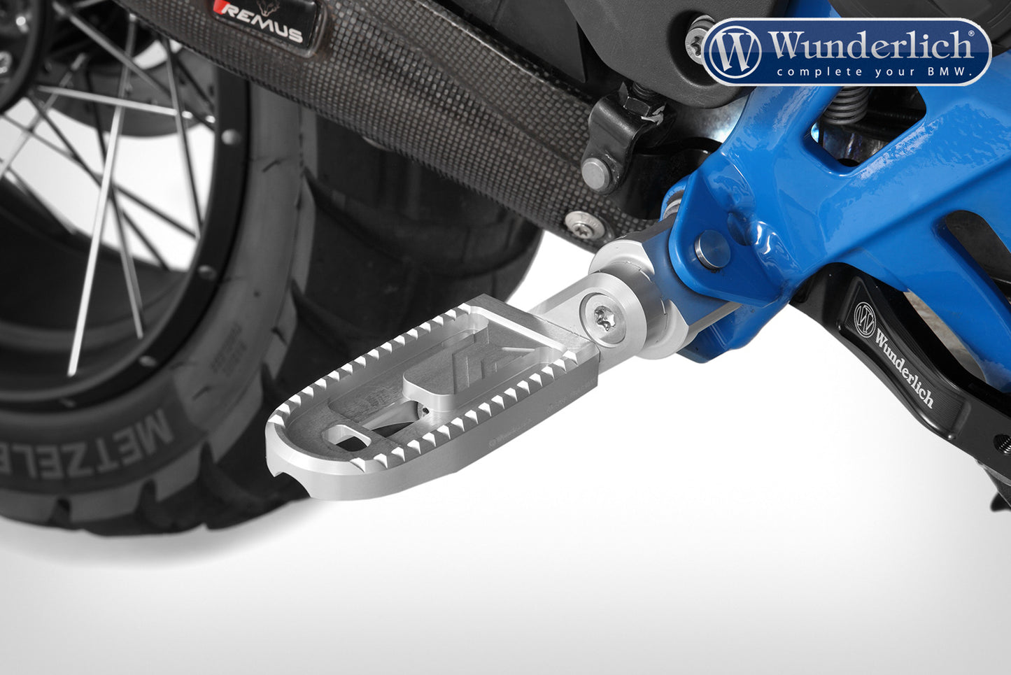 Wunderlich Vario joint rider EVO1 (pair) - silver