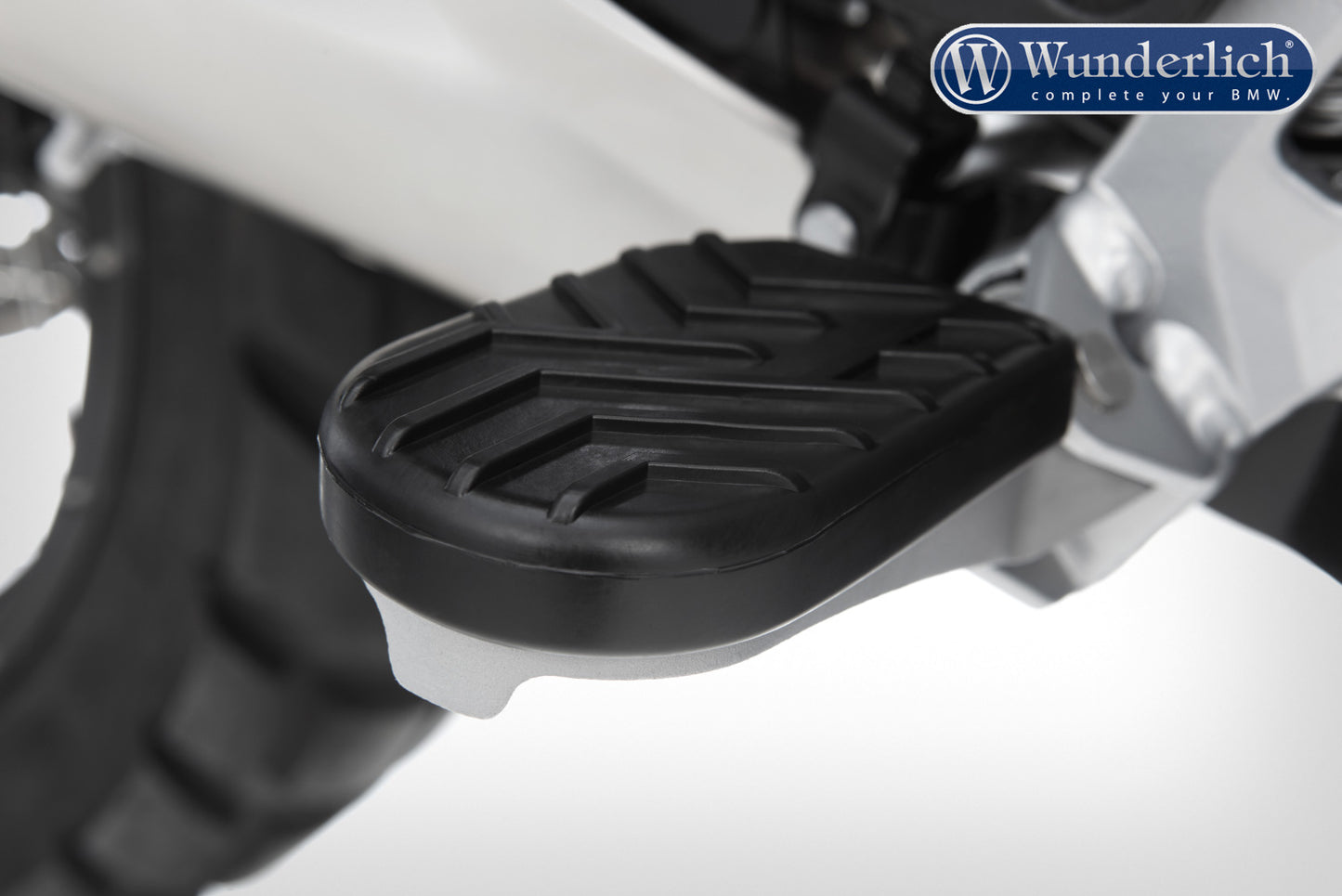 Wunderlich footrest pad - Set - black