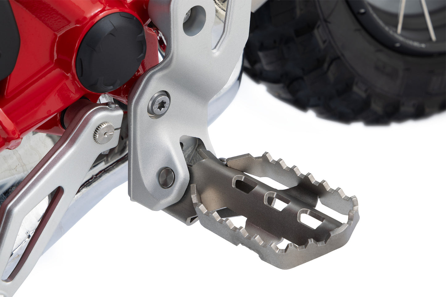 ULTIMATE Footpegs - Set - silver
