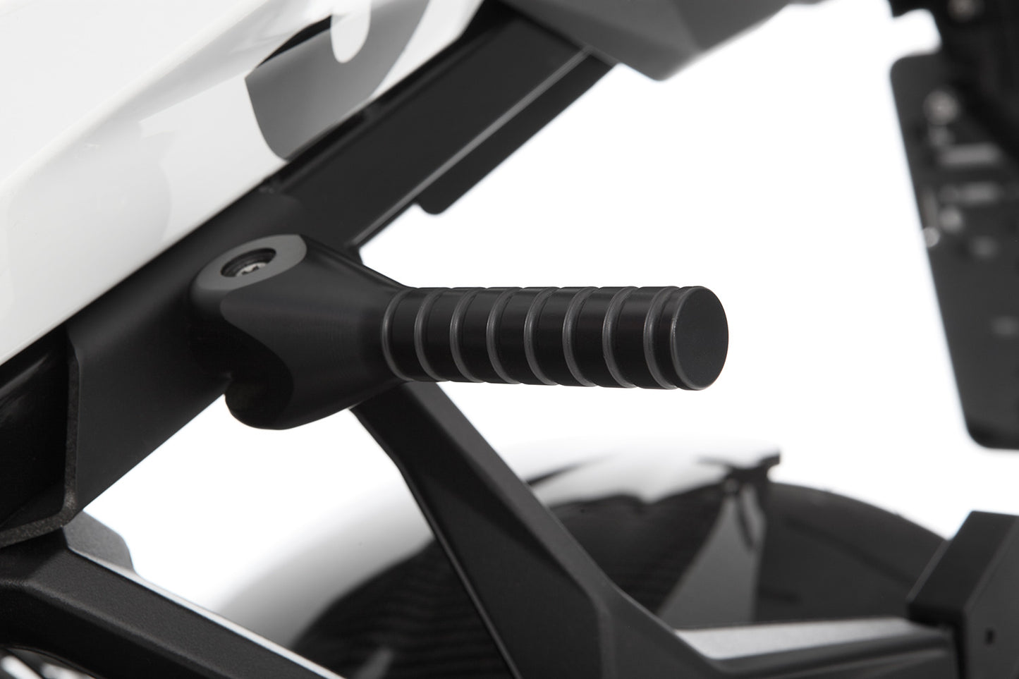 Wunderlich fold-away lifting handle - black
