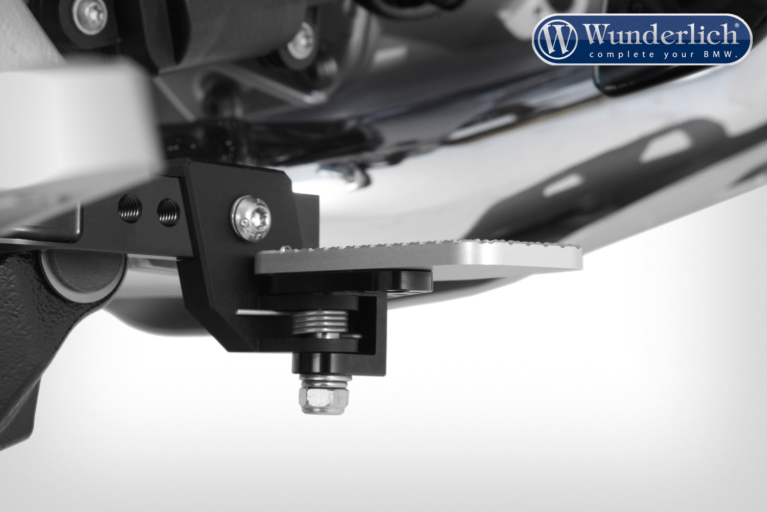 Wunderlich foot brake lever lowering kit - 30mm - black