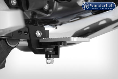 Wunderlich foot brake lever lowering kit - 30mm - black