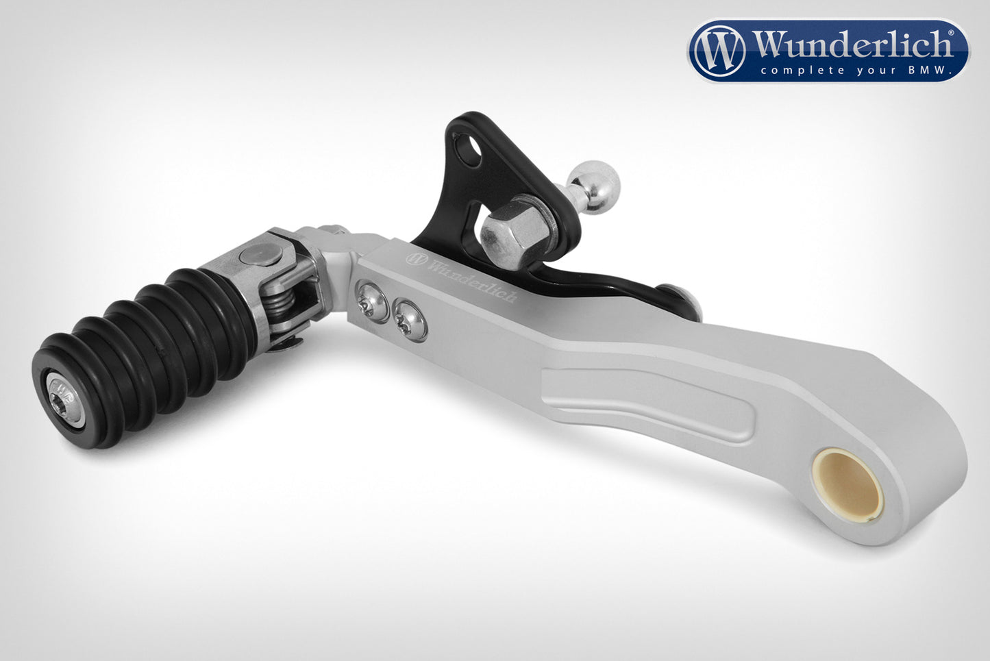 Wunderlich gear shift lever CLEVER LEVER - silver