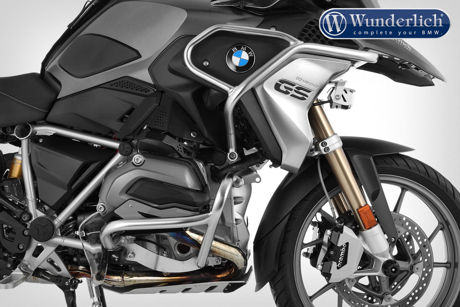 engine protection bar - stainless steel – Wunderlich Australia