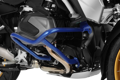 Wunderlich engine protection bar stainless steel - HP blue