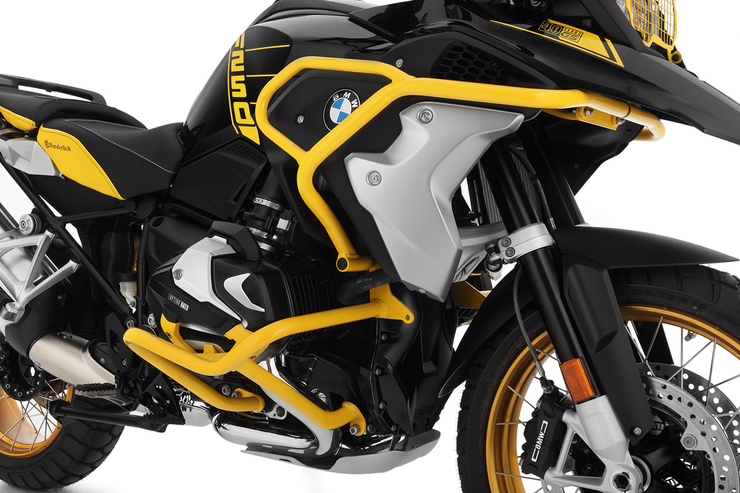 Wunderlich Engine protection bar VA - yellow | Edition 40 Years GS