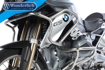 Stainless steel tank crash bar Adventure Style - stainless steel