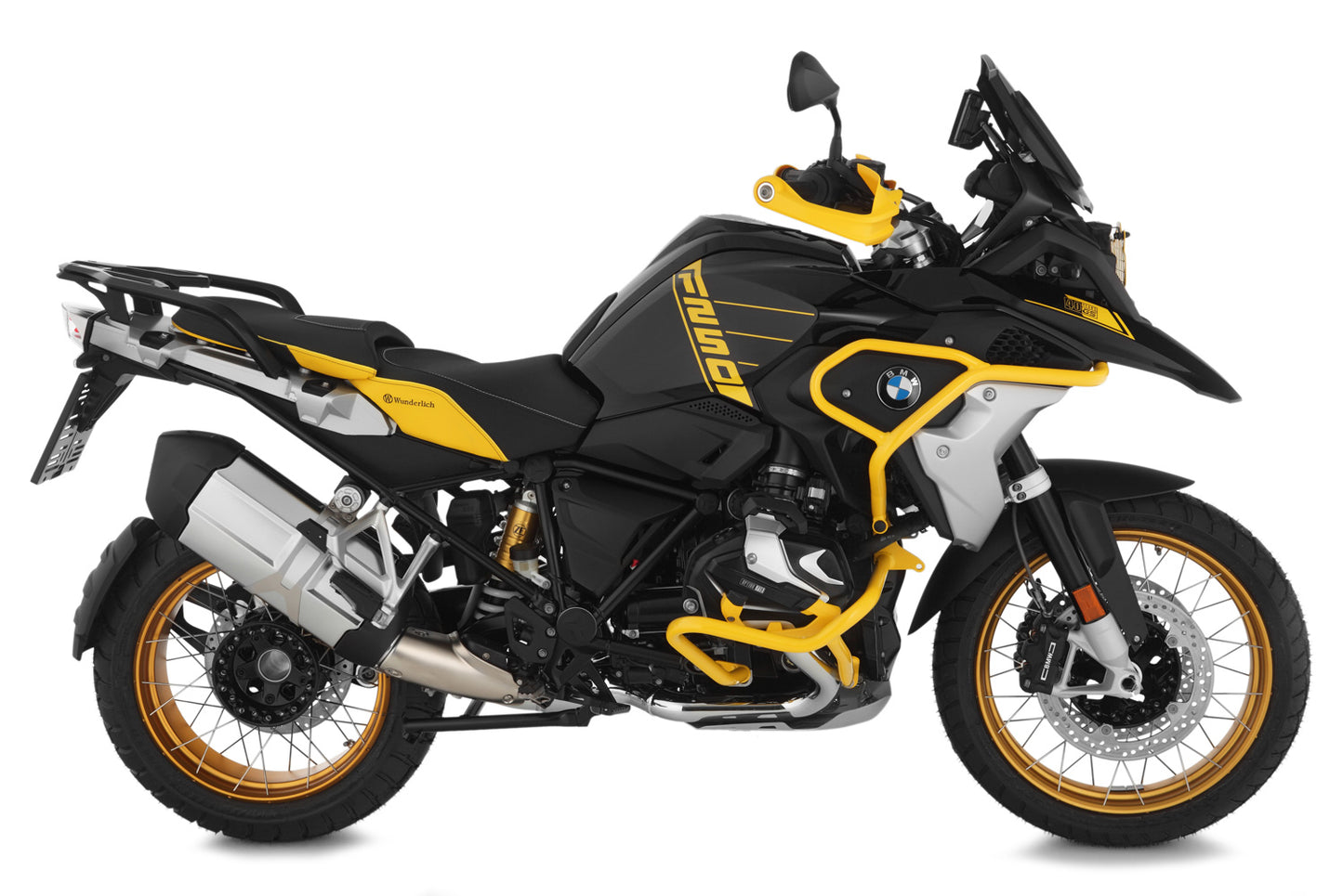 Wunderlich windshield »FLOWJET« - yellow | Edition 40 Years GS