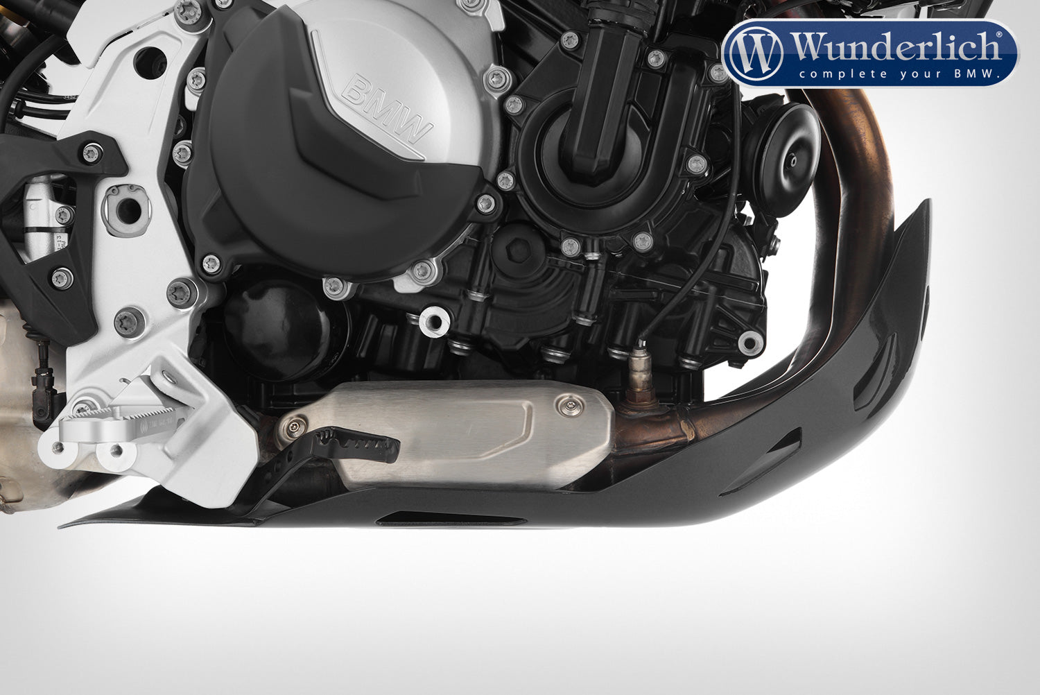 Wunderlich EXTREME+ engine protection for F 750/850 GS - without original motor protection plate - black