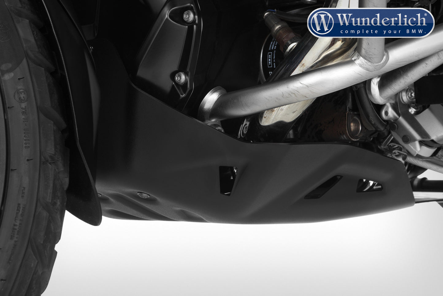 Wunderlich engine and manifold protection »EXTREME« - black