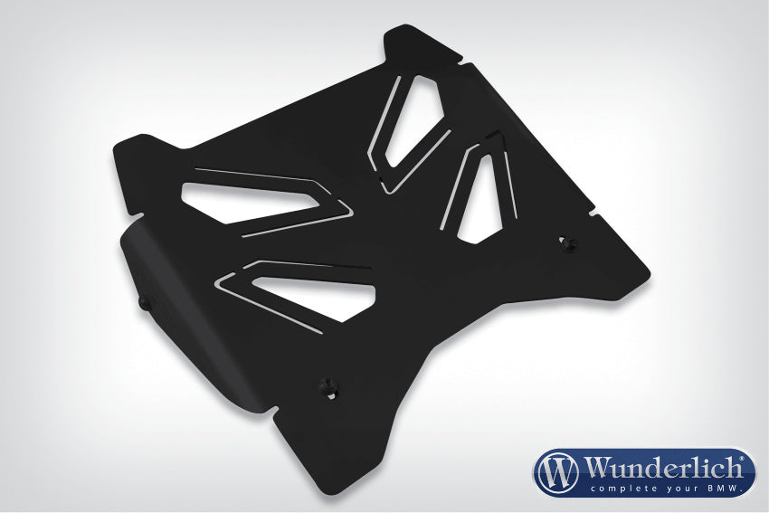 Centre stand protection plate  black