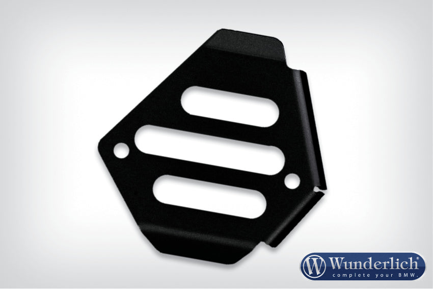 Exhaust flap cover - black