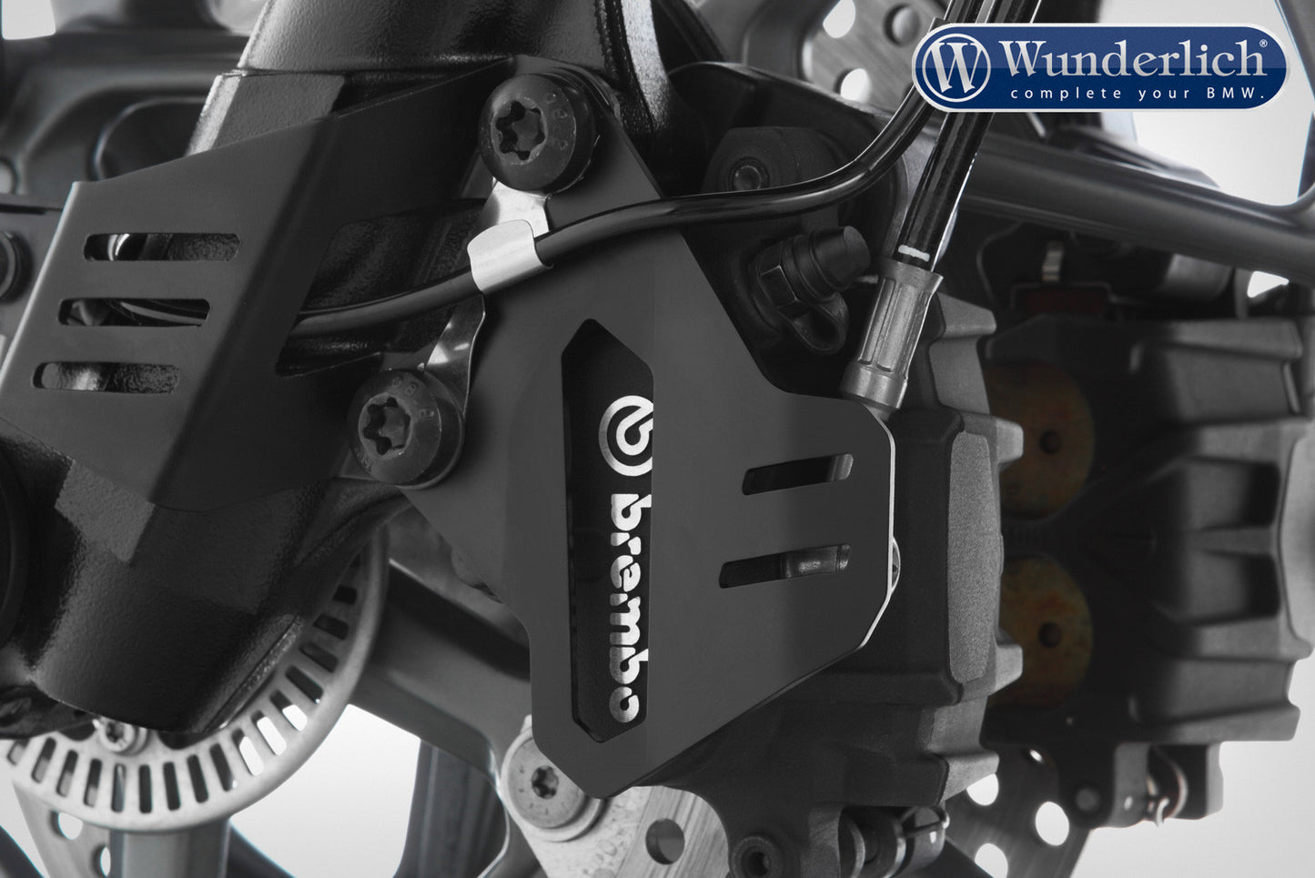 Wunderlich front brake caliper cover set - black