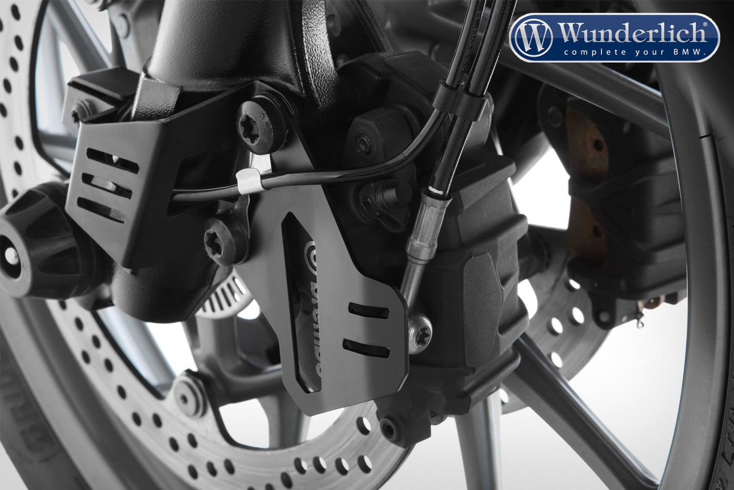 Wunderlich front brake caliper cover set - black