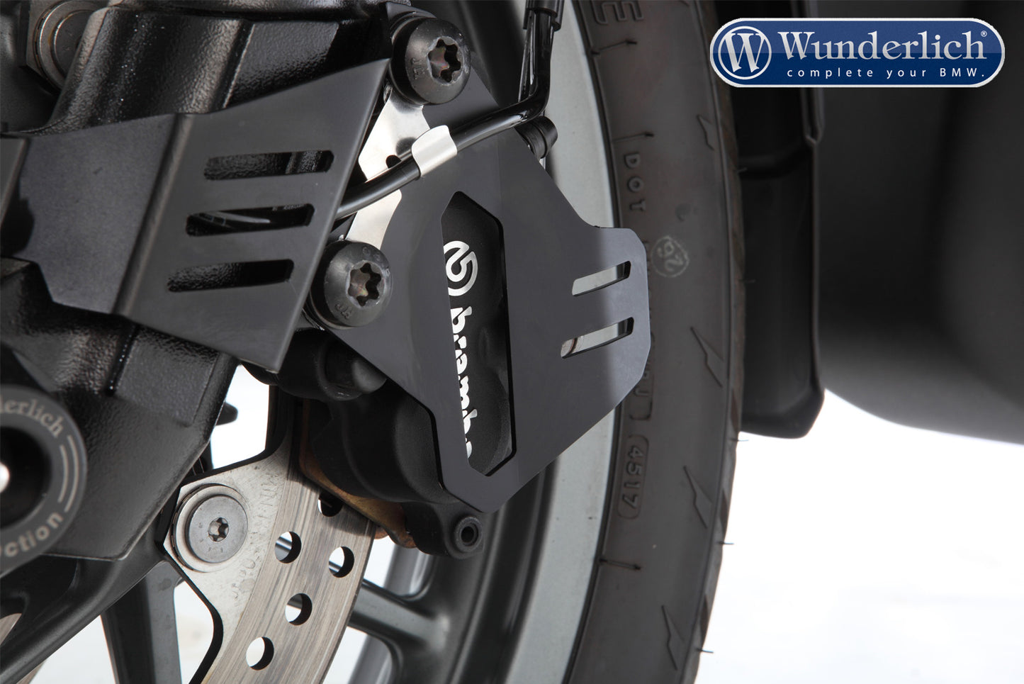 Wunderlich front brake caliper cover set - black