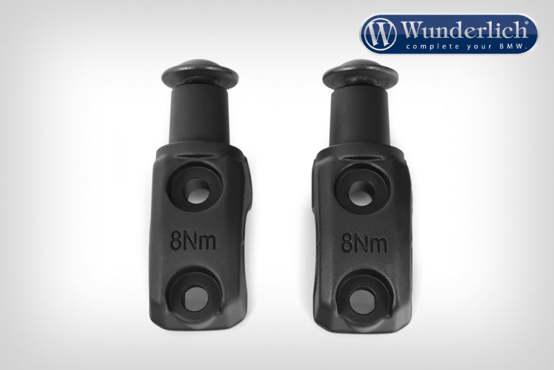 Wunderlich Hand guards mounting kit - black