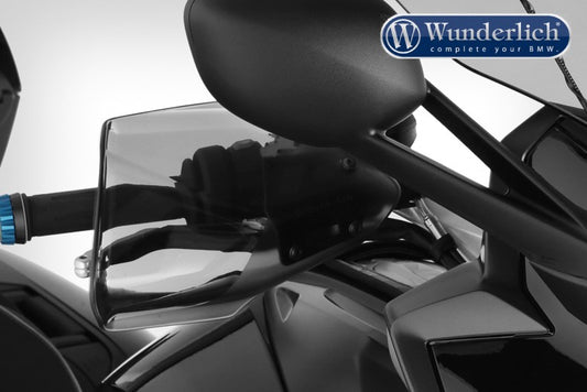 Wunderlich Hand guards CLEAR-PROTECT - smoked grey