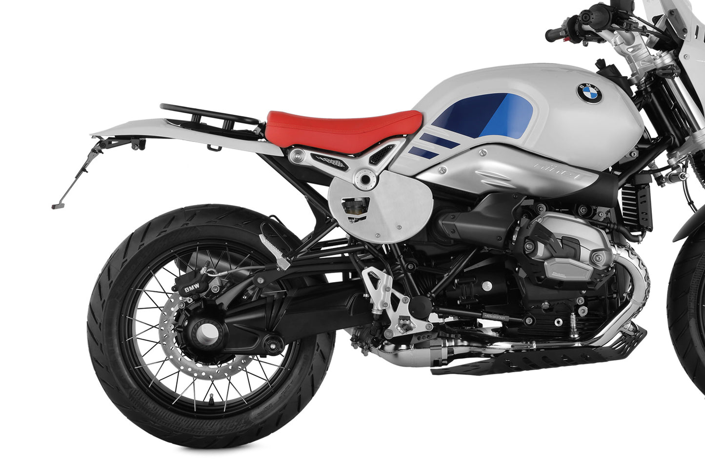 Enduro tail conversion with rear light - unpainted