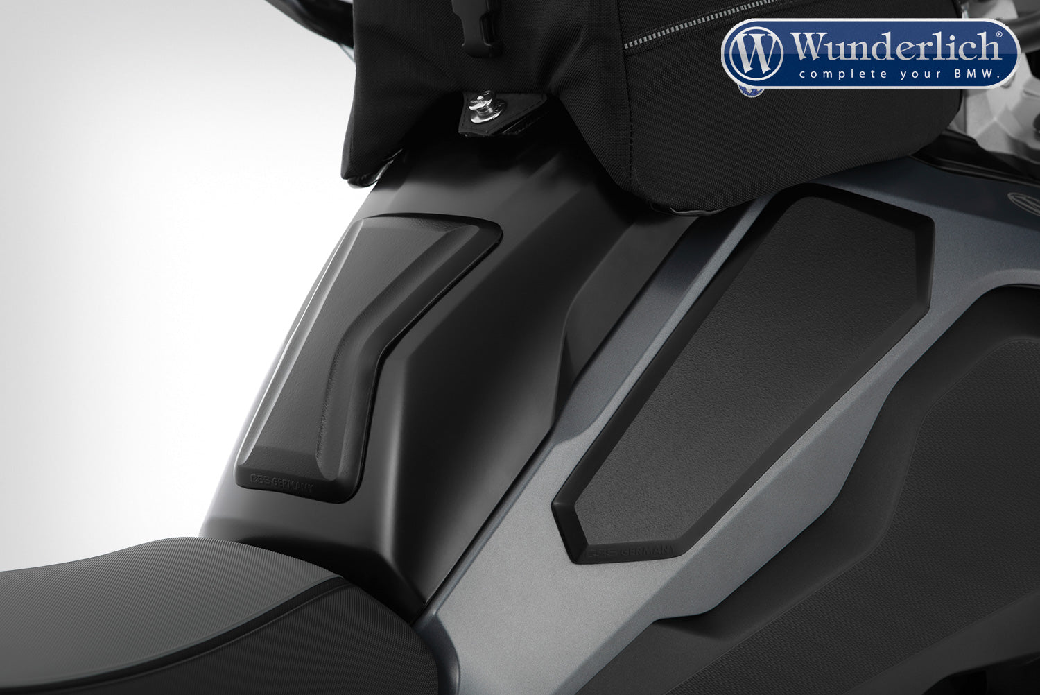 Wunderlich tank protection pad 3-piece - black