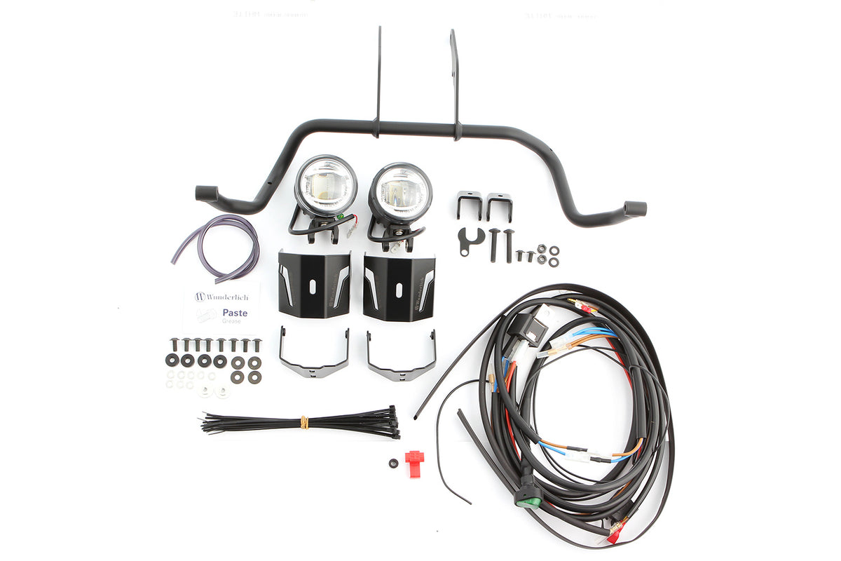 ATON LED auxiliary headlight - black