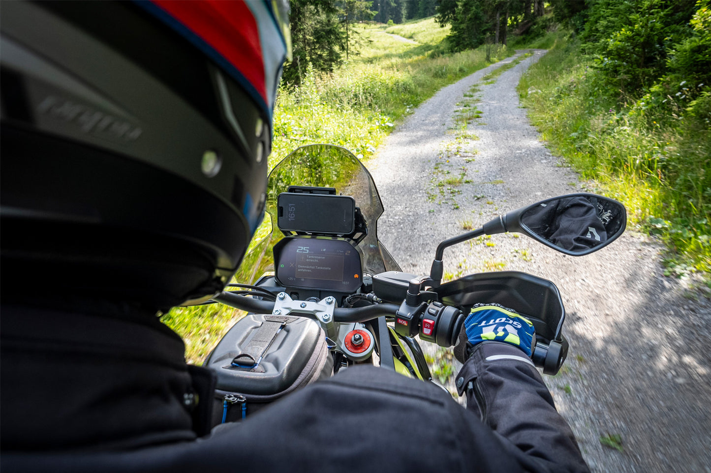 MICROFLOOTER 3.0 Auxillary headlight F 900 GS - for vehicle mounting - black