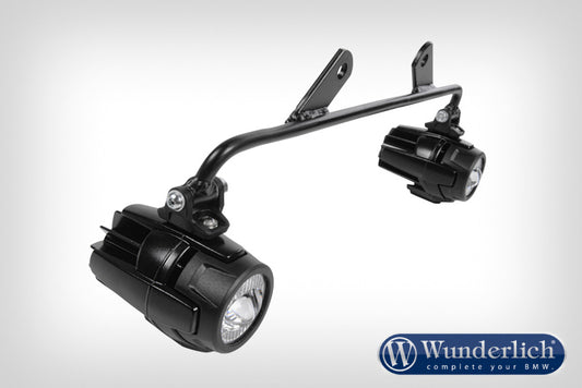 Mounting Bracket auxiliary lamps for Wunderlich tank protection bar  black