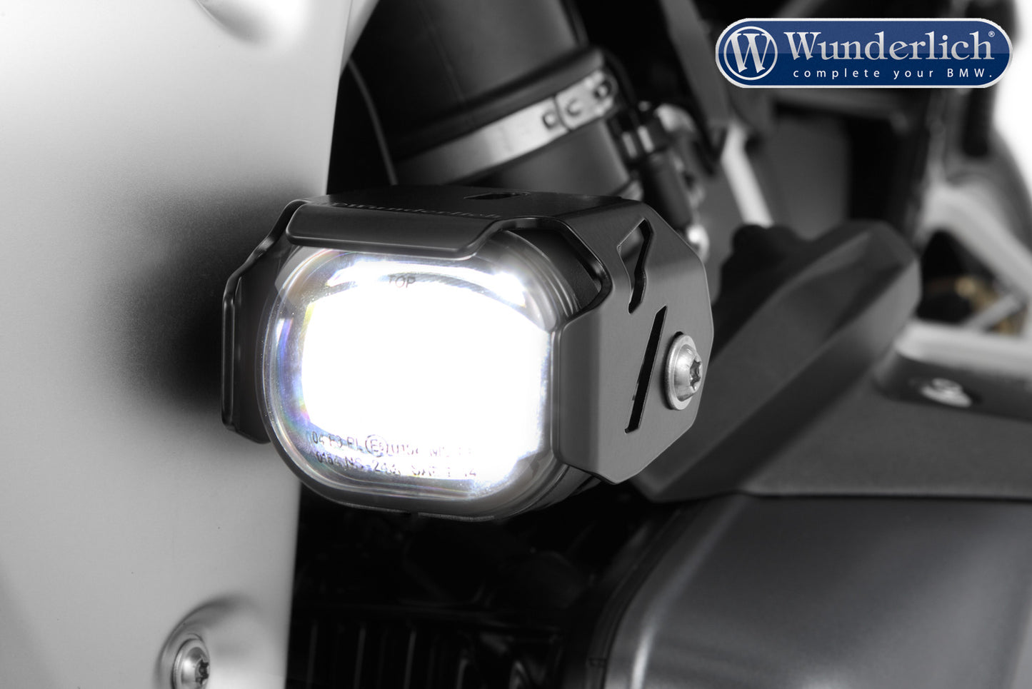 Wunderlich MICROFLOOTER LED auxiliary headlight - black