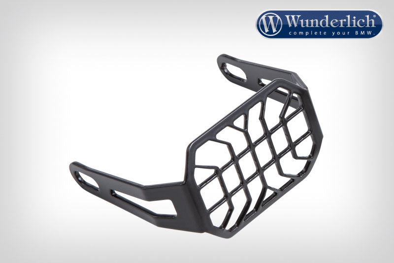 Protective grate for auxiliary Microflooter headlights  black