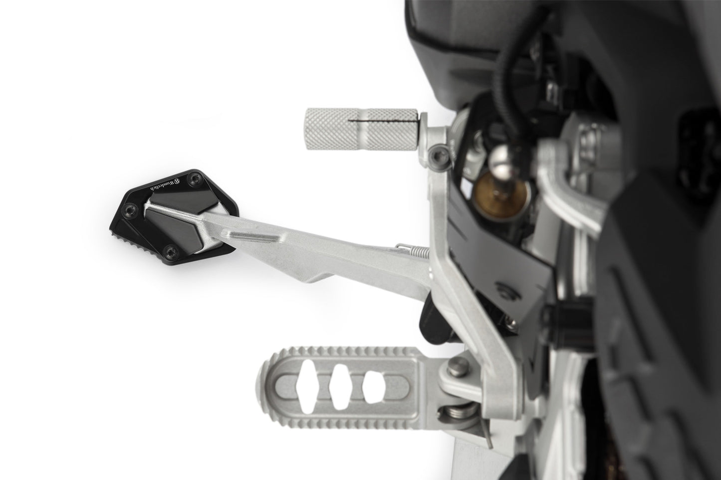 Side stand enlarger F 900 GS - black