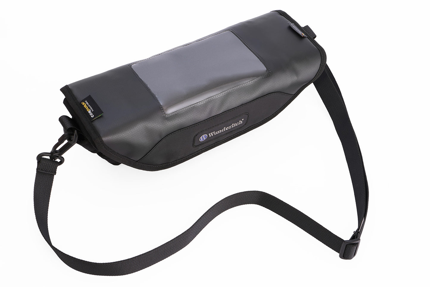 Wunderlich »BARBAG MEDIA« waterproof handlebar bag - black - XL