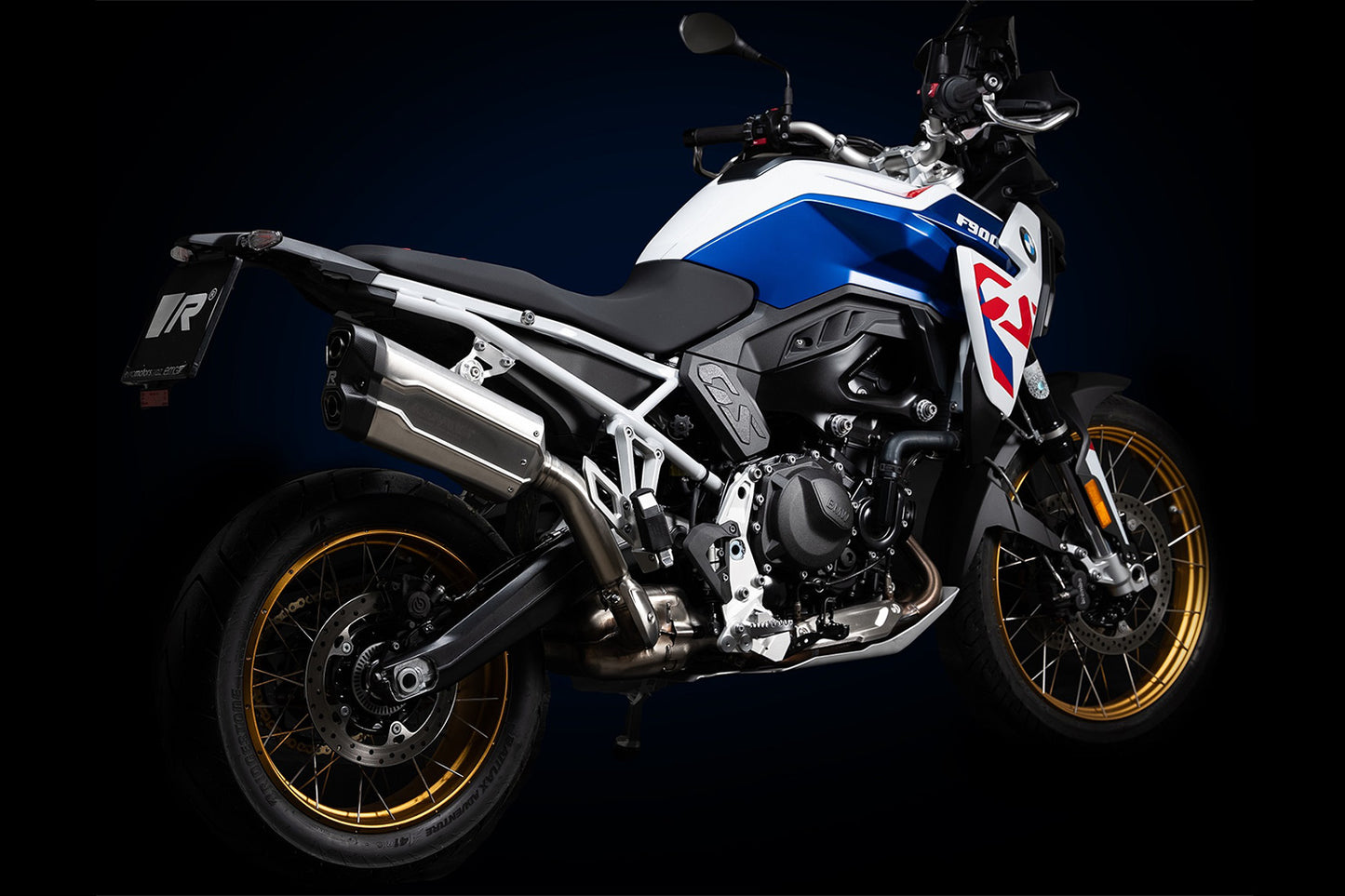 Slip on silencer F 900 GS REMUS 8 2.0 - stainless steel