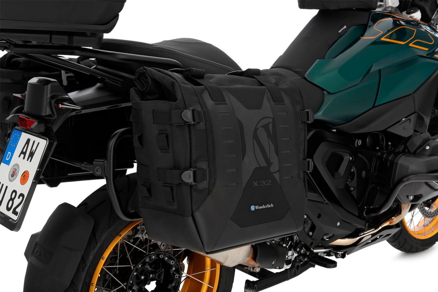 Wunderlich Side Bags X-BAGS X32 - Set - black