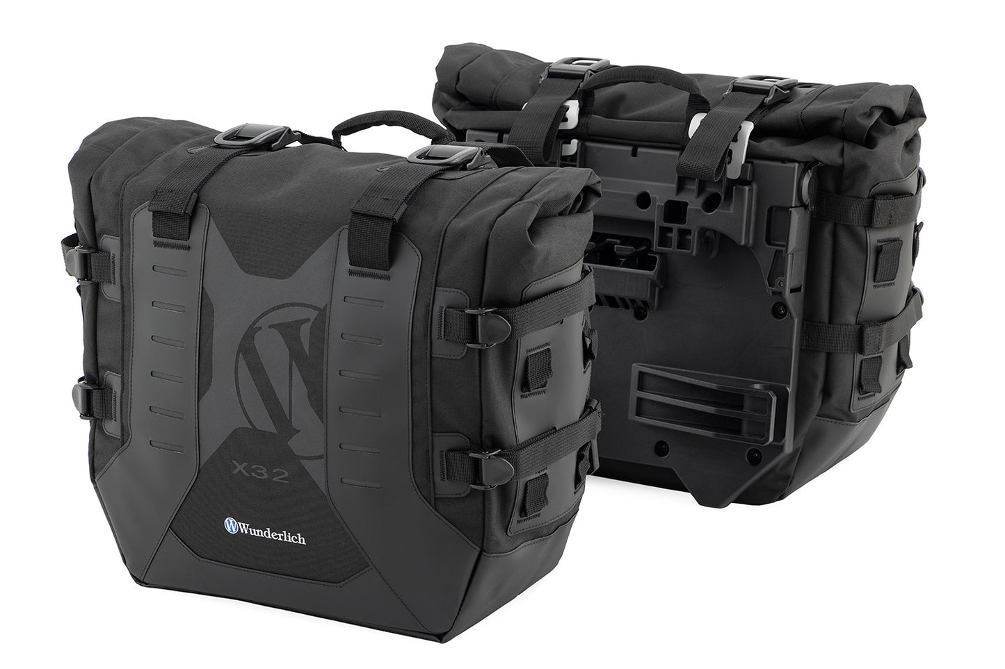 Wunderlich Side Bags X-BAGS X32 - Set - black