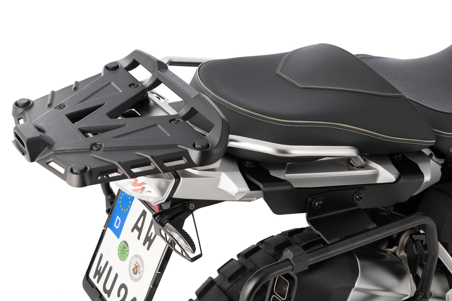 Wunderlich Top case carrier X-RACK - for models with original tube carrier - black
