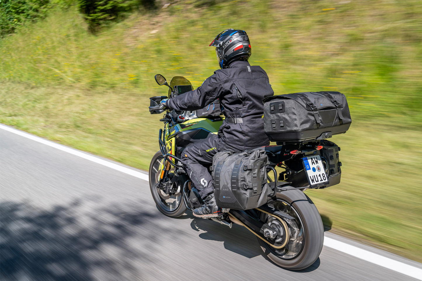 Wunderlich Top case carrier X-RACK F 900 GS - black