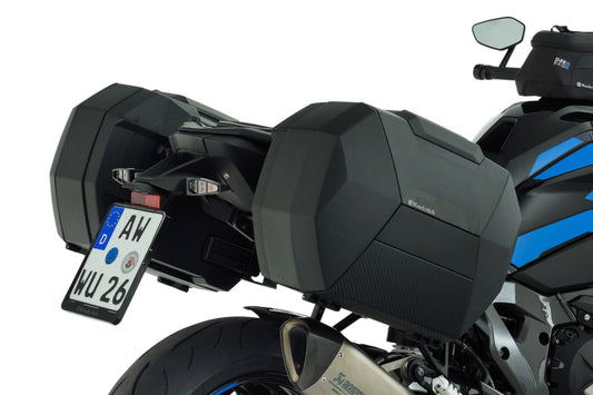 Wunderlich luggage system Vario case X-CASE with X-Rack light M 1000 XR - carbon optic