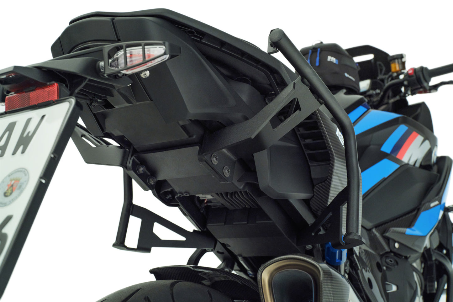 Wunderlich luggage system Vario case X-CASE with X-Rack light M 1000 XR - carbon optic