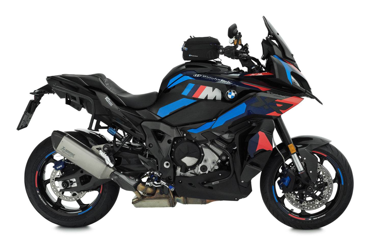 Wunderlich luggage system Vario case X-CASE with X-Rack light M 1000 XR - carbon optic