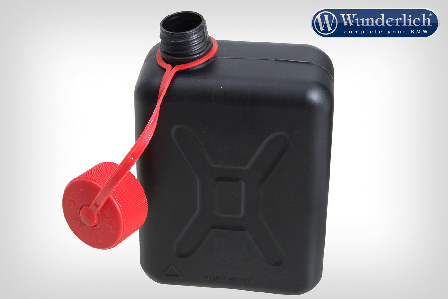 Hepco & Becker Reserve canister incl. holder for aluminium case - 2000ml - black