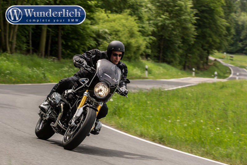 Wunderlich “Daytona” cladding R nineT - Black Storm Metallic - white