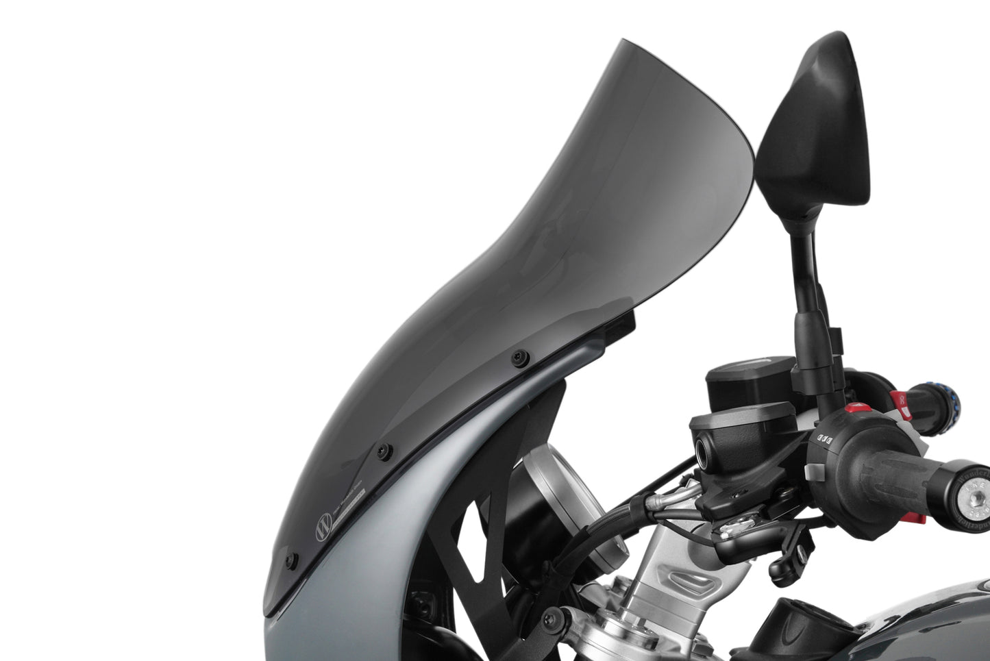 Touring Sport windshield for Classic-Trophy and Daytona cockpit fairings - high - smoked grey