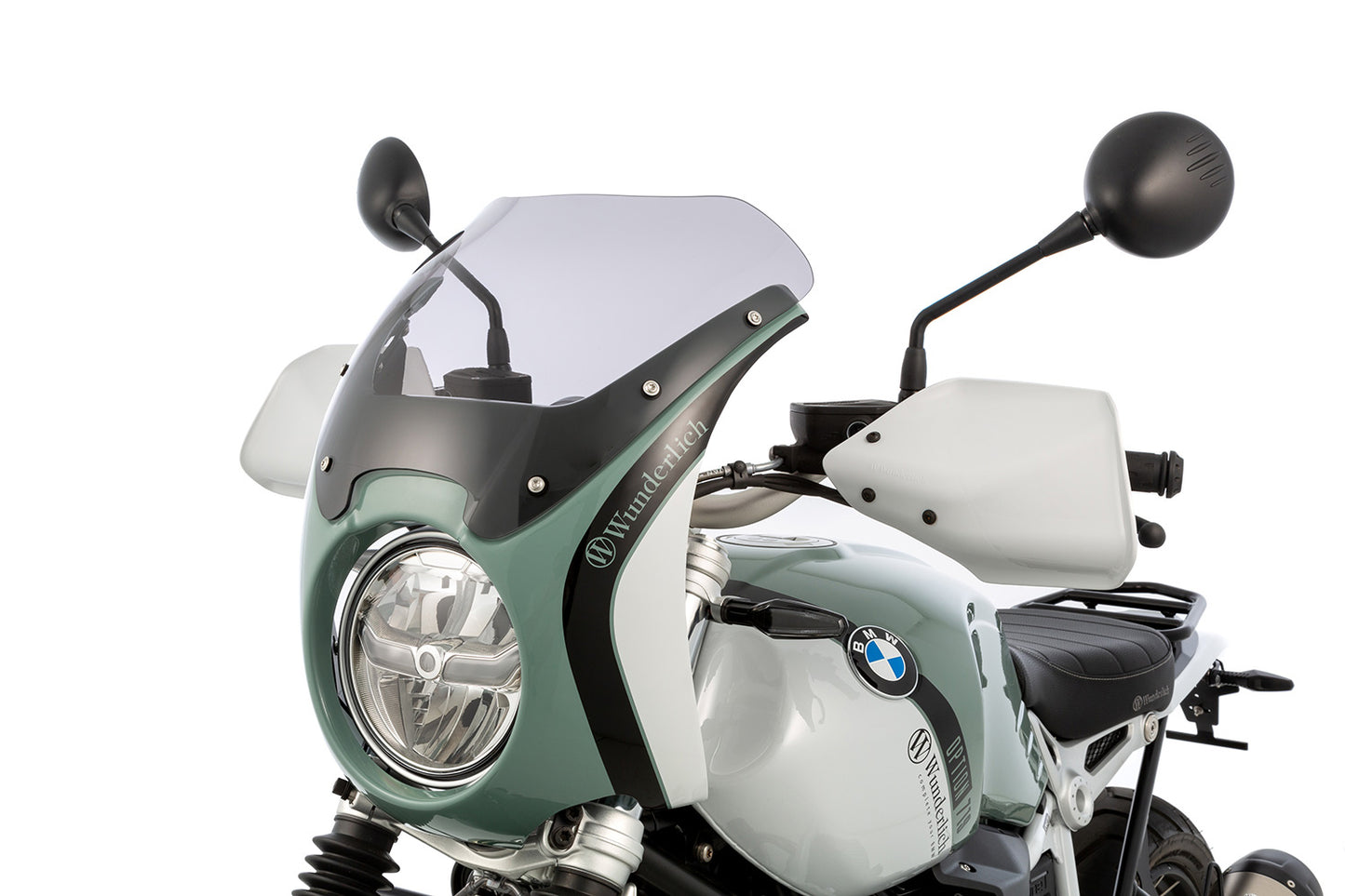 DAYTONA Pure Option 719 cockpit fairing R nineT Pure - Underground/Lightwhite