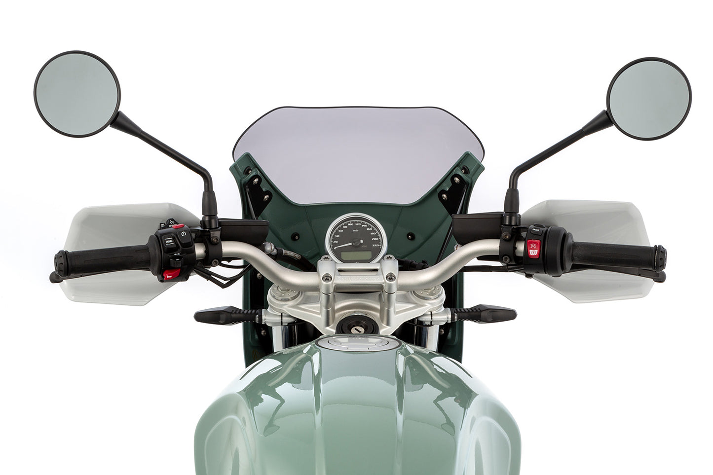 DAYTONA Pure Option 719 cockpit fairing R nineT Pure - Underground/Lightwhite