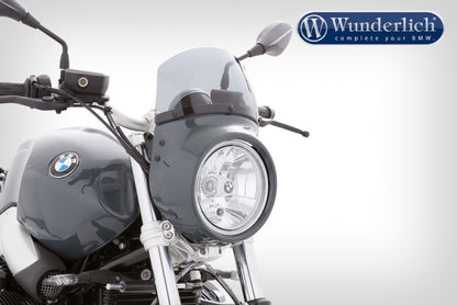 Wunderlich VINTAGE TT&#8221; R nineT Pure light screen - Catalano grey