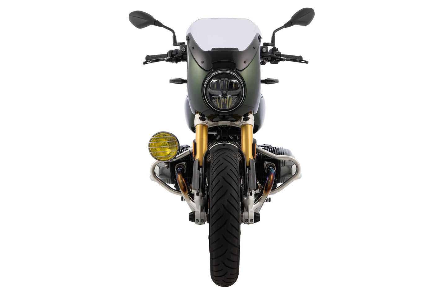 Auxiliary Headlight SixDays Ø155mm R 12 - chromed