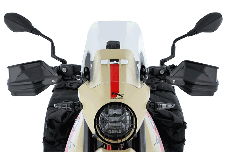 Windshield for R 12 G/S headlamp fairing - clear