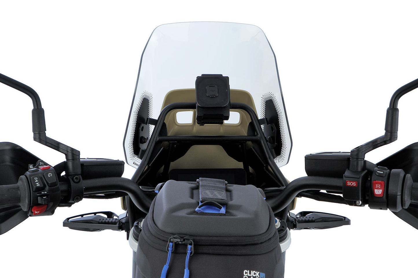 Windshield for R 12 G/S headlamp fairing - clear