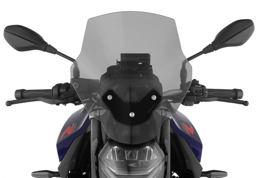 Wunderlich »MARATHON« windshield - smoked grey