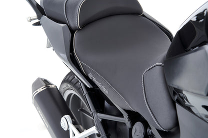 Wunderlich AKTIVKOMFORT rider seat - with seat heating Smart Plug & Play - low - black
